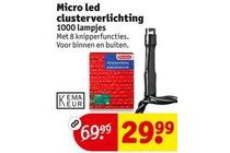 micro led clusterverlichting