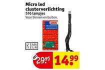 micro led clusterverlichting
