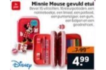 minnie mouse gevuld etui