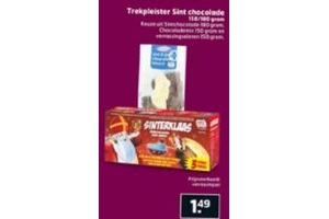 trekpleister sint chocolade