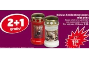 bolsius herdenkingskaars