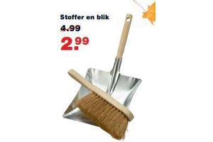 stoffer en blik