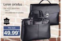 leren aktetas