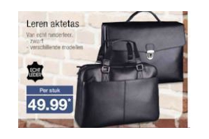 leren aktetas
