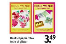 knutsel papierblok