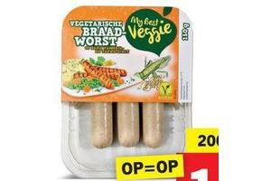 vegatarische braadworst