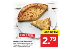 verse halve roomvlaai