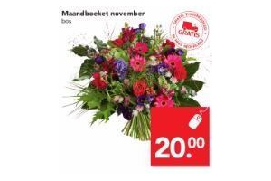 maandboeket