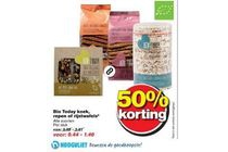 bio today koek repen of rijstwafels