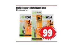energiebesparende halogeen lamp