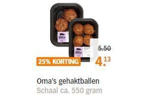 oma s gehaktballen
