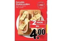 gevulde stokbroodjes