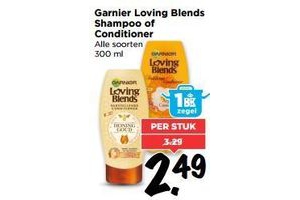 garnier loving blends shampoo of conditione