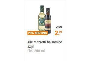 alle mazzetti balsamico azijn