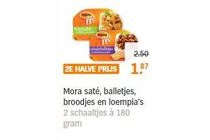 mora sate balletjes broodjes en loempia s