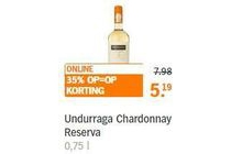 und ur ra ga char don nay re ser va