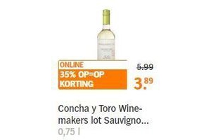con cha y toro wi ne ma kers lot sau vig non blanc