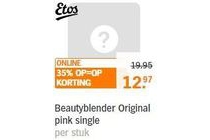 beau ty blen der ori gi nal pink sin gle