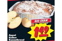 appel suiker kaneelbrood