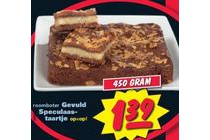 roomboter gevuld speculaastaartje