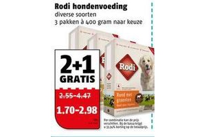 rodi hondenvoer