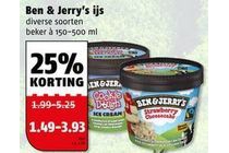 diverse soorten ben en jerry s ijs