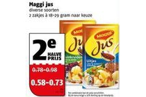 diverse soorten maggi jus