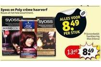 syoss en poly crema haarverf