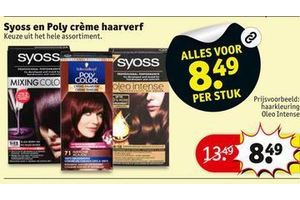 poly palette haarkleuring en schwarzkopf uitgroeiset