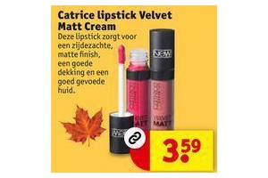 catrice lipstick velvet matt cream