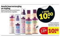 aussie haarverzorging en styling