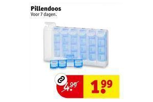zijn Elektronisch doos Pillendoos voor €1,99 - Beste.nl