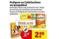 pedigree en catisfactions verwenpakket