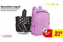 opvouwbare rugzak