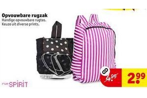 opvouwbare rugzak