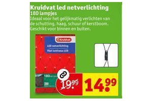 kruidvat led netverlichting