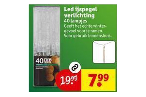 led ijspegelverlichting