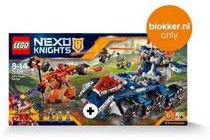 lego nexo knights axl s torentransport 70322