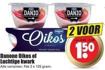 danone oikos of luchtige kwark