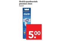 oral b opzetborstels precision clean