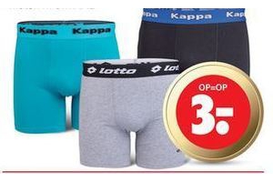 heren boxershort of sportlijn