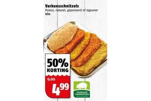 varkensschnitzels