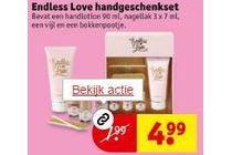 endless love handgeschenkset