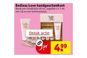 endless love handgeschenkset