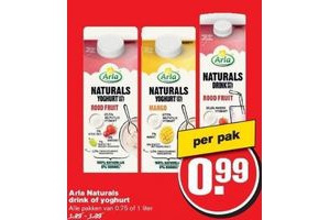 arla naturalis drink of yoghurt