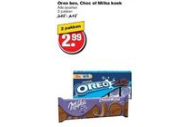 oreo box choc of milka koek