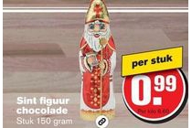 sint figuur chocolade