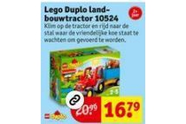 lego duplo landbouwtractor 10524