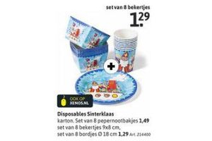 disposables sinterklaas