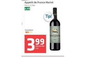 appetit de france merlot